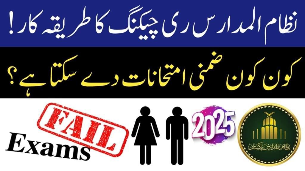 Nizam ul Madaris zimni admission form 2025